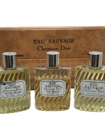 CHRISTIAN DIOR - Eau Savage Mini Travel Set Vintage