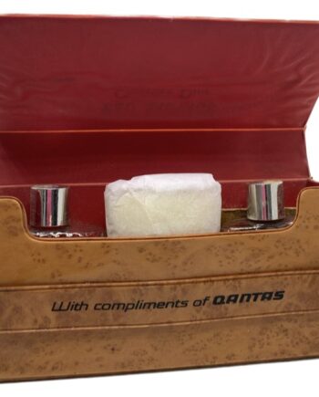 CHRISTIAN DIOR - Eau Savage Mini Travel Set Vintage RARO QUANTAS AIRLINE