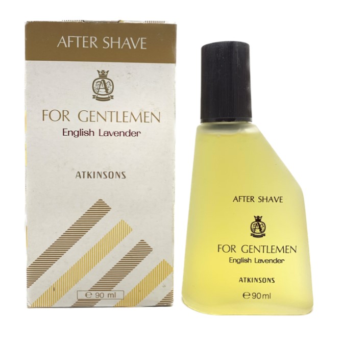 ATKINSONS - English Lavender for men AFTER SHAVE / PRE ELECTRIC SHAVE Vintage