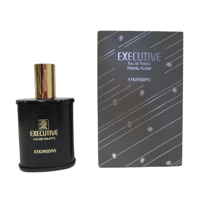 ATKINSONS - Executive EDT Travel Flask Vintage