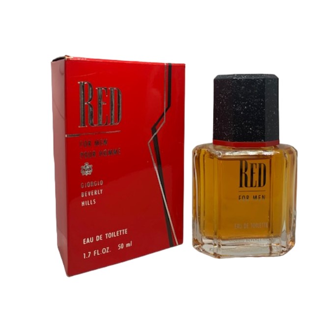 GIORGIO BEVERLY HILLS - Red For Men Eau de Toilette 50 ml  Prima versione VINTAGE