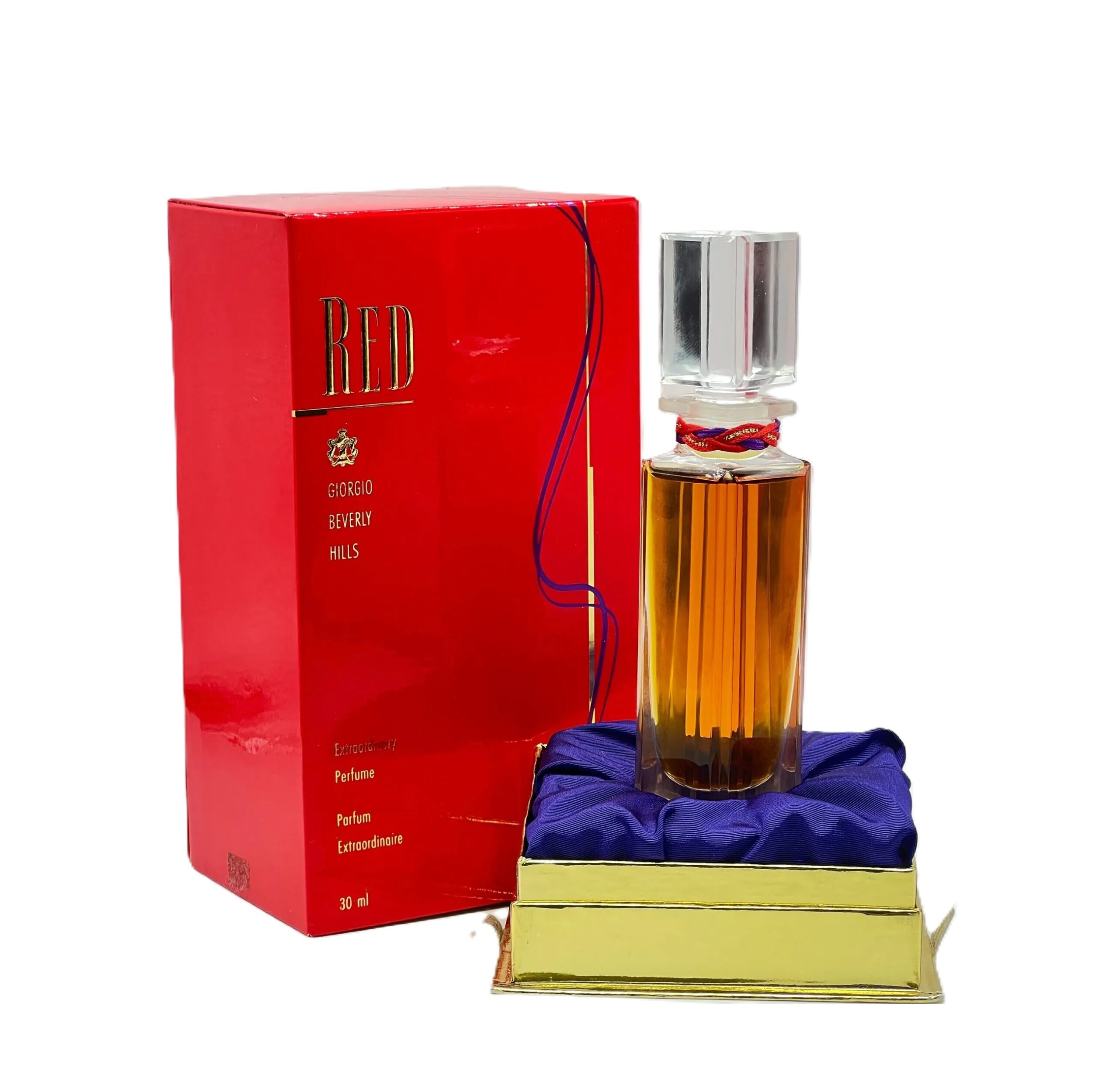 GIORGIO BEVERLY HILLS - Red Extraordinary Perfume 30 ml Vintage