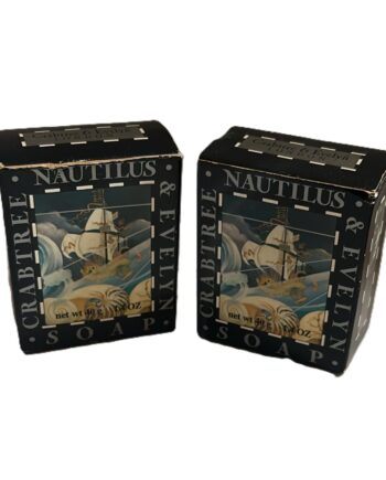 CRABTREE & EVELYN - Nautilus Shell Soap- Lotto 2 mini saponi VINTAGE
