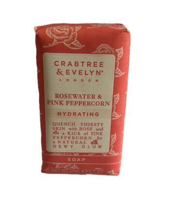 CRABTREE & EVELYN - Rosewater & Pink Peppercorn Sapone 158 gr VINTAGE