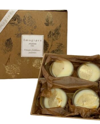 IMAGINEZ CREATION - Coffret 4 Candele Profumate