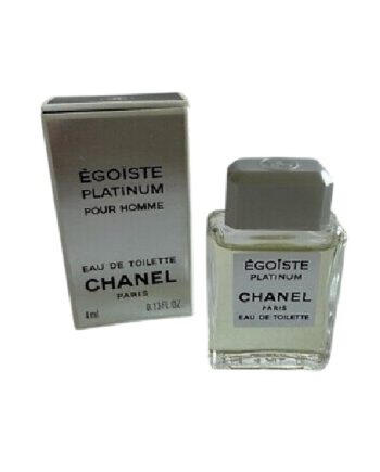 CHANEL - Egoiste Platinum Pour Homme Eau de Toilette 4 ml Miniatura