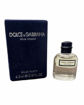 DOLCE & GABBANA - Eau de Toilette pour Homme - 4,5 ml Miniatura