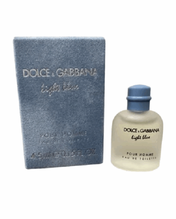DOLCE & GABBANA - Light blue - Eau de toilette 4,9 ml Miniatura
