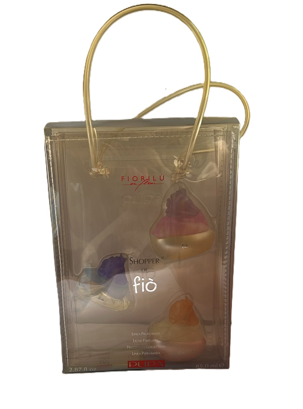 PUPA Fio "Shopper "De Fio Eau de Parfum 15 ml VINTAGE RARO