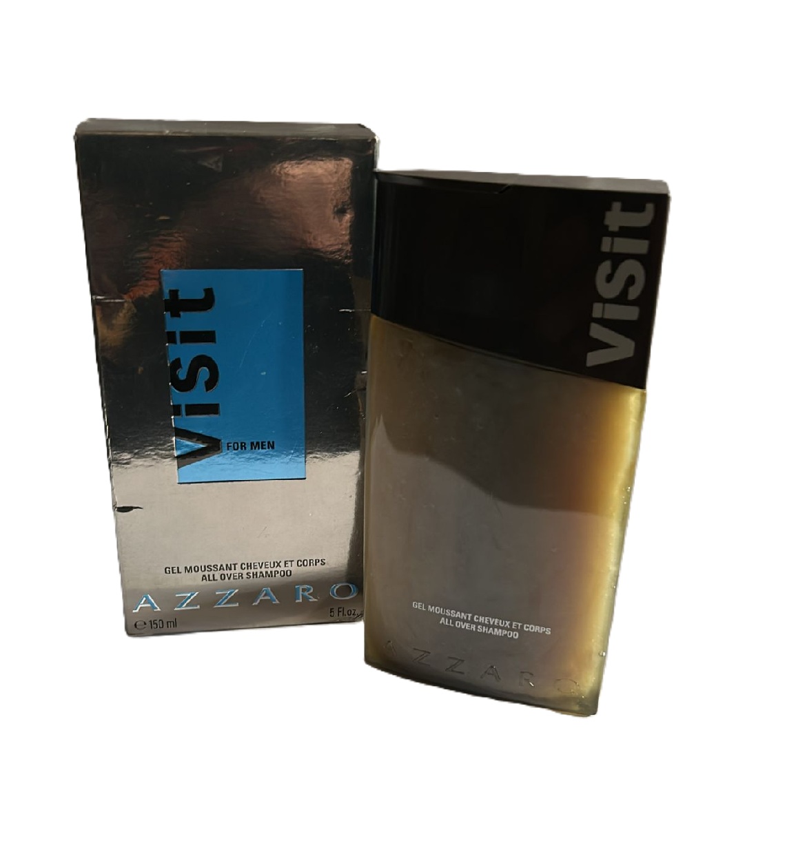 AZZARO - Visit for men - Gel moussant bain - Gel doccia 150 ml