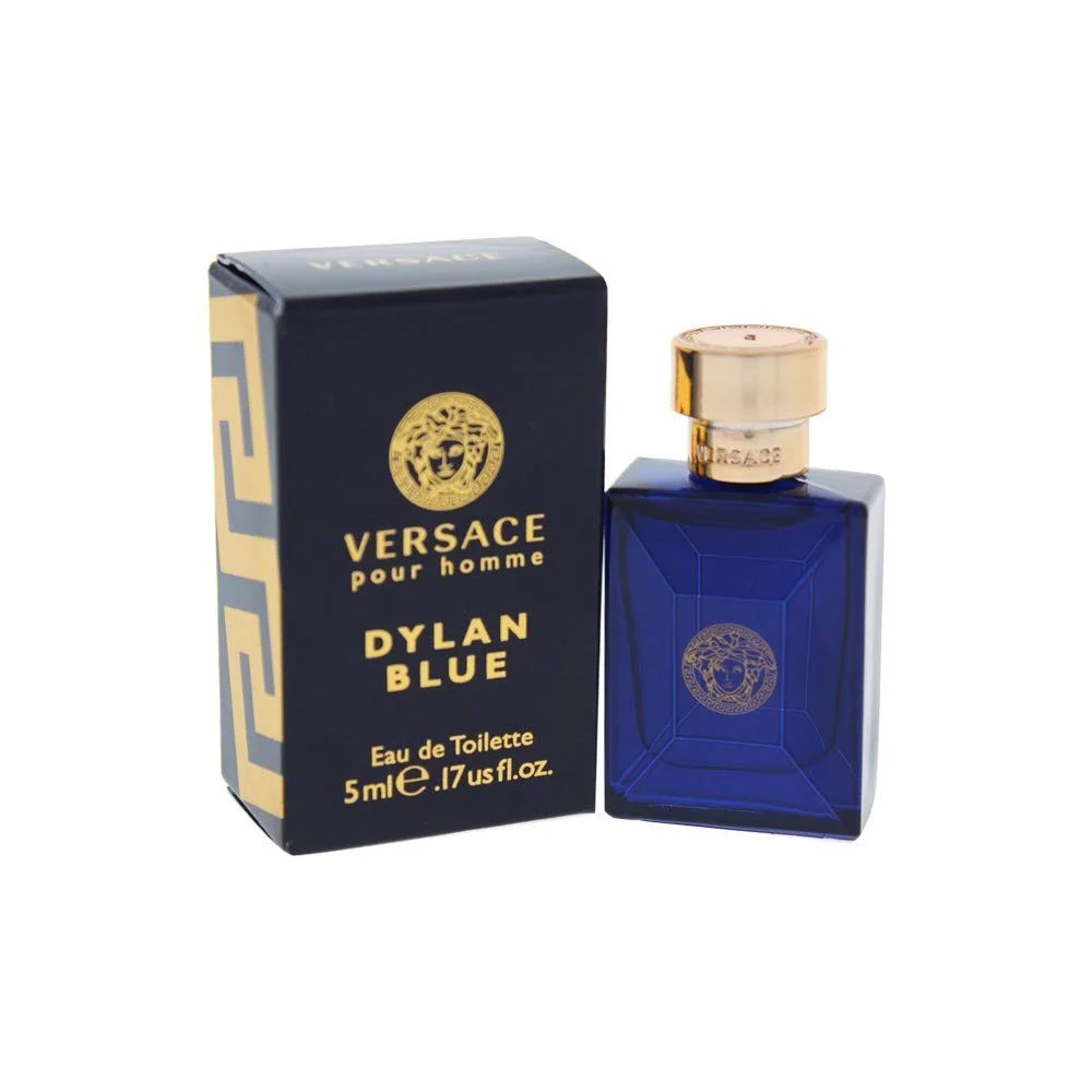 VERSACE - Dylan Blue pour homme  - Eau de Toilette 5 ml Miniatura