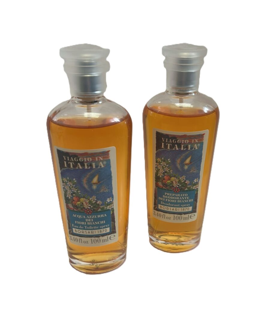 BORSARI - ACQUA AZZURRA Finestrella Eau de Toilette 100 ml + Deodorante 100 ml Vintage
