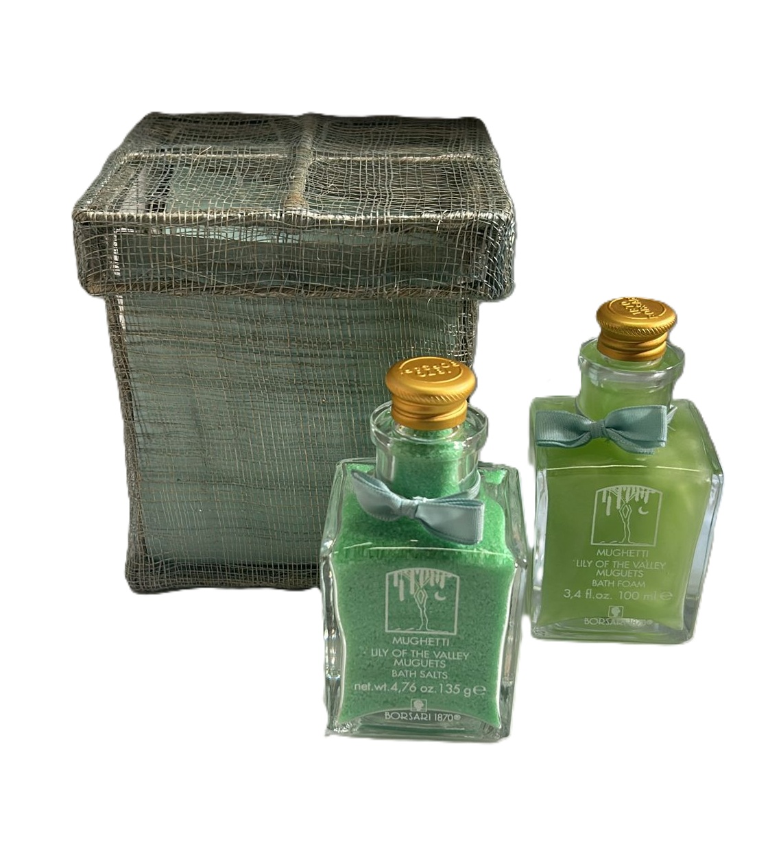 BORSARI - MUGHETTI Lily of the Valley Set Regalo Vintage