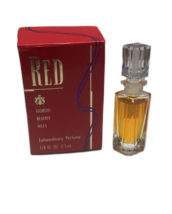 GIORGIO BEVERLY HILLS Red donna Extraordinary perfume 3.5 ml MINIATURA