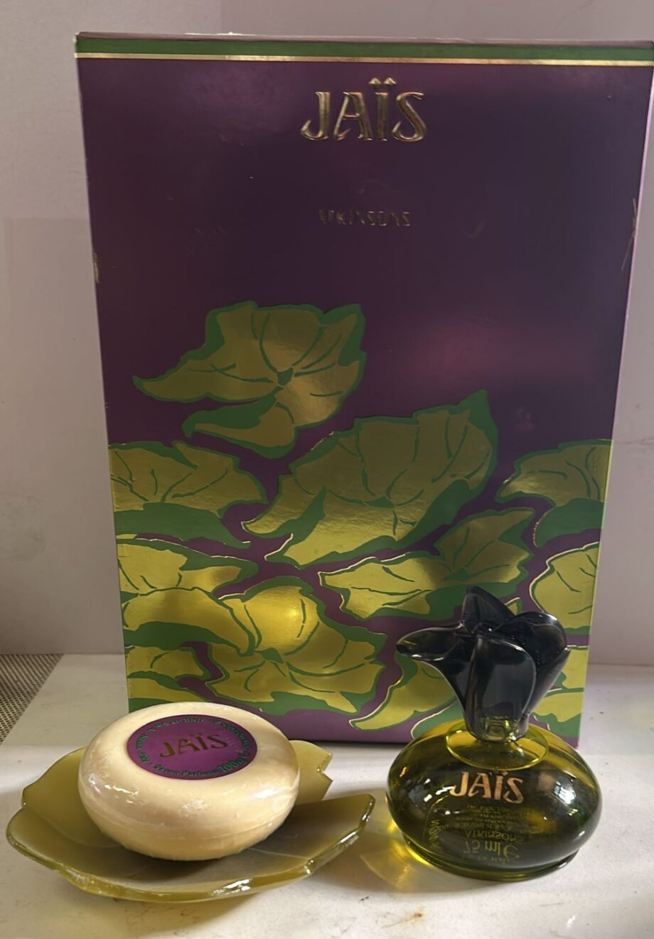 ATKINSONS - Jaïs Set Eau de Toilette 75 ml + sapone  VINTAGE