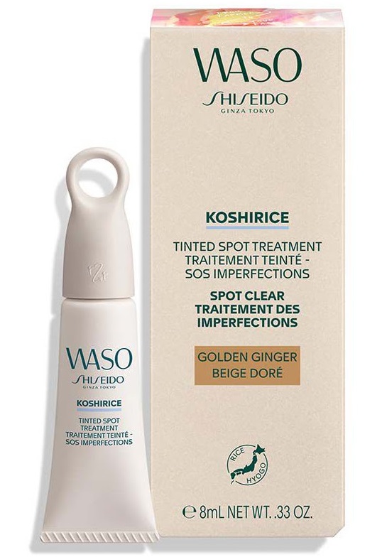 SHISEIDO-WASO KOSHIRICE Tinted Spot Treatment (8 ml) GOLDEN GINGER