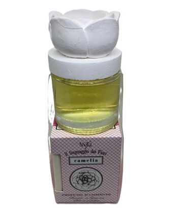 SOCIETA' DEL KARITE'-Najtù, Il linguaggio dei Fiori, Camelia, Profumo d'Ambiente 50 ml