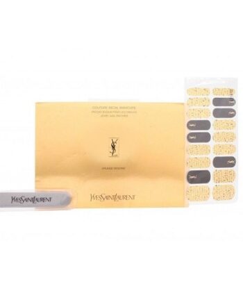 YVES SAINT LAURENT-Couture Metal Manicure, Patch Bijoux pour les Ongles, Grunge Sequins
