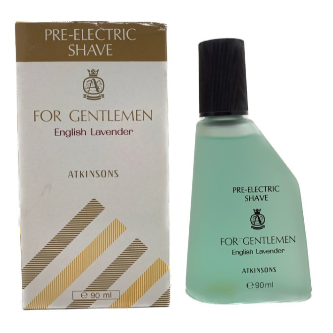ATKINSONS - English Lavender for men AFTER SHAVE / PRE ELECTRIC SHAVE Vintage