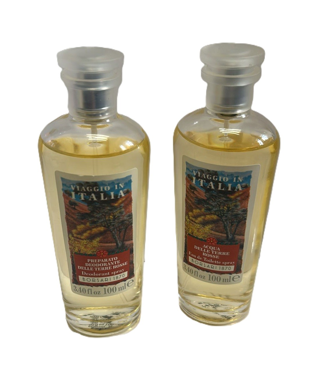BORSARI - TERRE ROSSE Finestrella Eau de Toilette 100 ml + Deodorante 100 ml ...