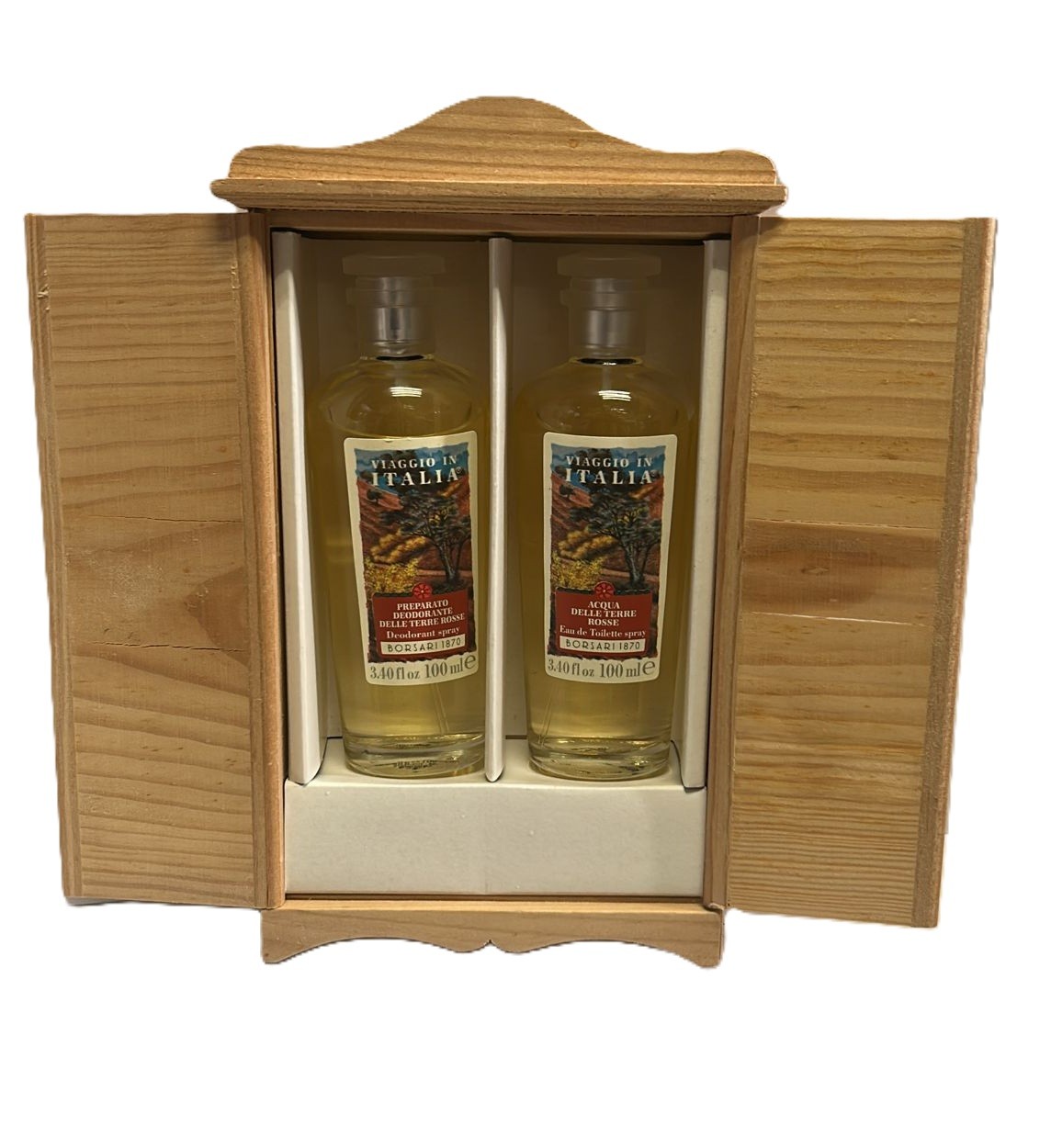 BORSARI - TERRE ROSSE Finestrella Eau de Toilette 100 ml + Deodorante 100 ml ...