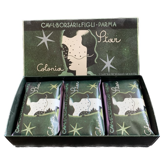 Cav BORSARI & Figli - Colonia Star SET 3 Saponi Profumati
