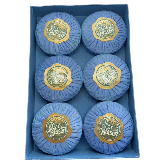 MYRURGIA - Flor de Blasòn Set 6 Saponette VINTAGE RARO