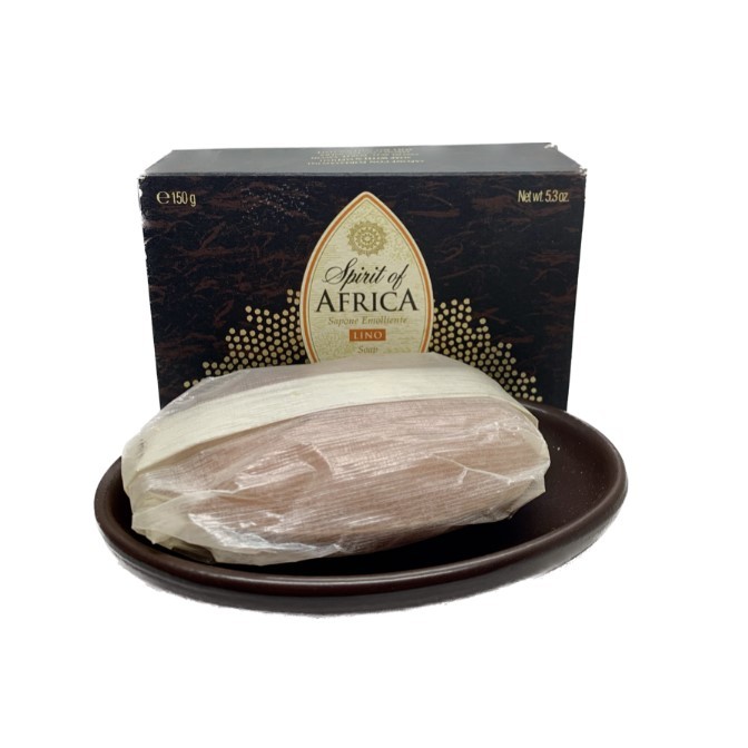 ATKINSONS - Spirit of Africa Sapone Emolliente Lino 150 gr VINTAGE