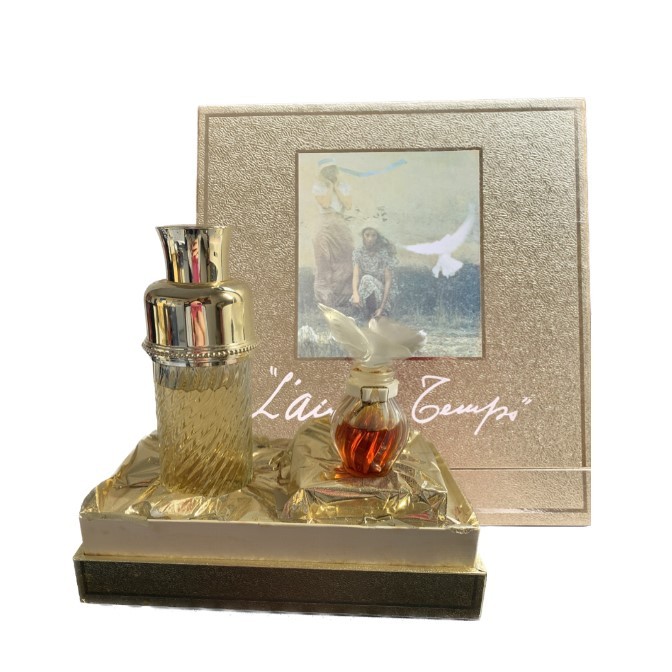 NINA RICCI - L'Air du Temps VINTAGE Gift Box Eau de Toilette 75 ml + Parfum 8...