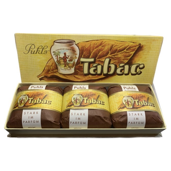 PUHL & CO - Tabac Set 3 x 100 gr Saponette Vintage