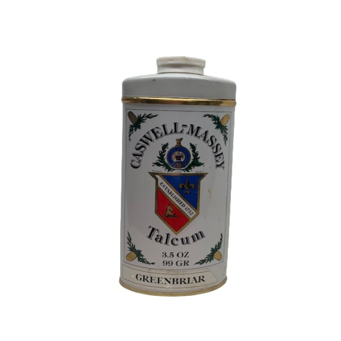 CASWELL MASSEY - Greenbriar Talcum 99 gr Vintage