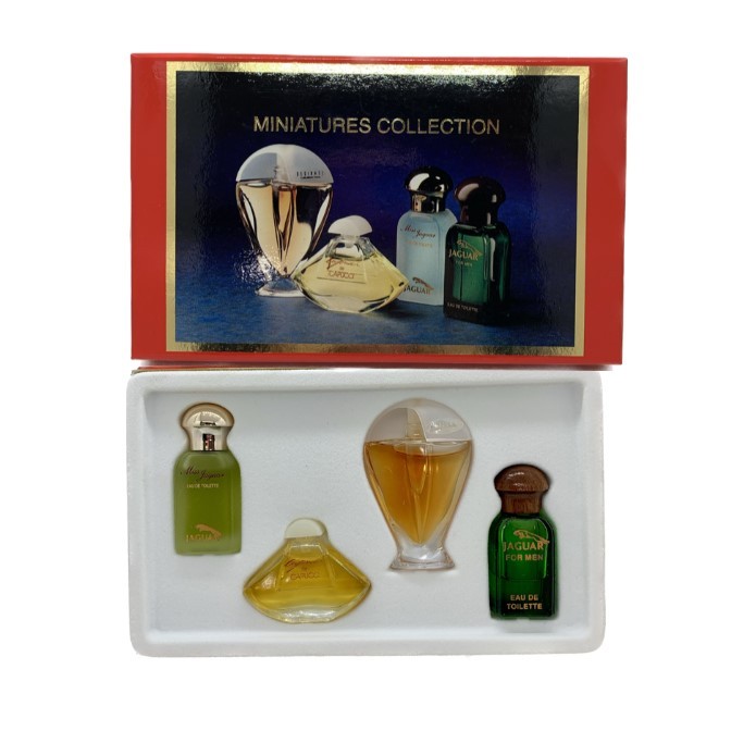 SET Miniature Jaguar-Capucci-Aubusson  5 ml cad. se 4 miniature